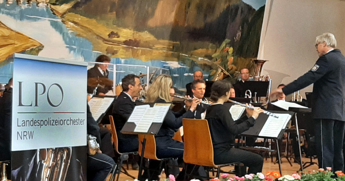 Frühlingskonzert mit dem Landespolizeiorchester NRW im großen Kursaal in Gemünd